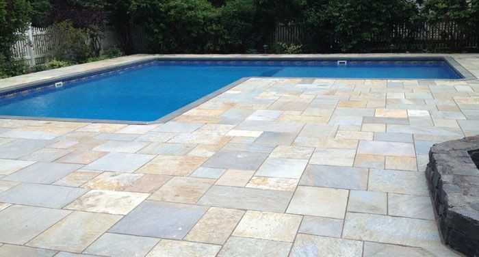 Elegant Pool Coping & Walkways